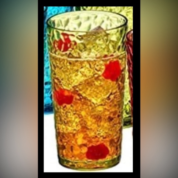 #H38 - NWTIB Set of 6 Tritan Plastic/Acrylic 18oz. Tumblers Cups, Spring Green - Picture 6 of 13